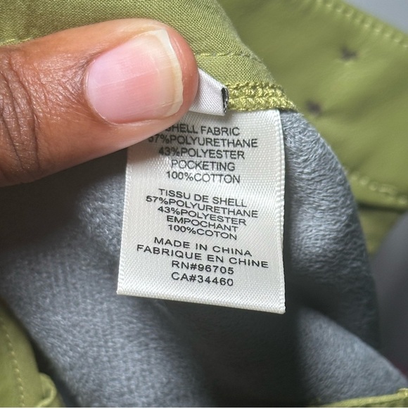 Rebecca Taylor High Waist Olive Faux Leather Shorts Size 4 - Picture 12 of 16